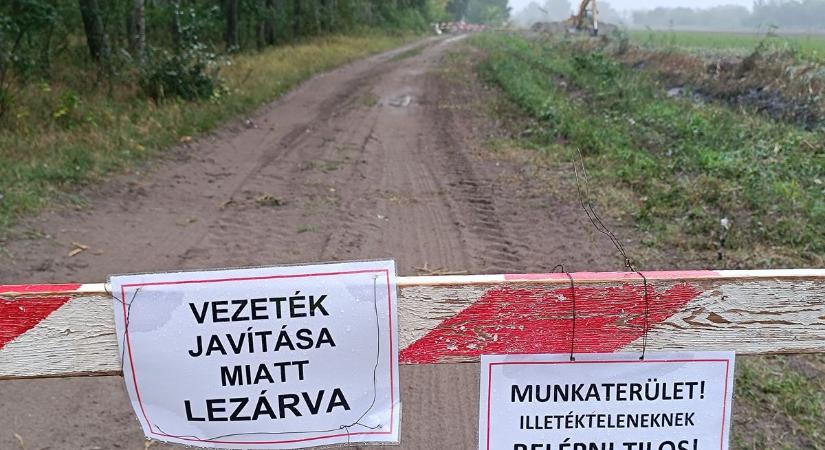 Megkezdődött az olajjal szennyezett terület kármentesítése Kiskunmajsán – galériával, videóval