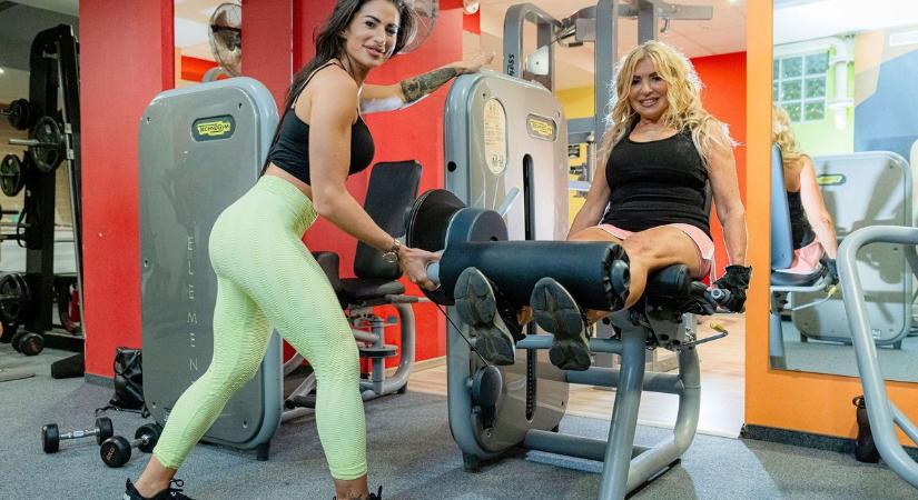 Fitneszlady lett a nagymama, 50 évesen kezdett versenyezni