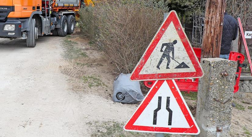 Javítási munkákat végeznek Ménfőcsanakon