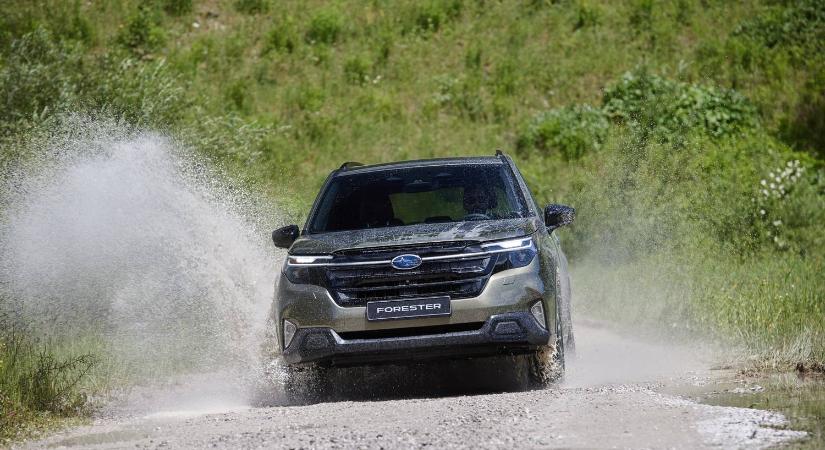 A Stasi tesztpályáján vallattuk, de nem tört meg - Bemutató: Subaru Forester e-Boxer - 2024.