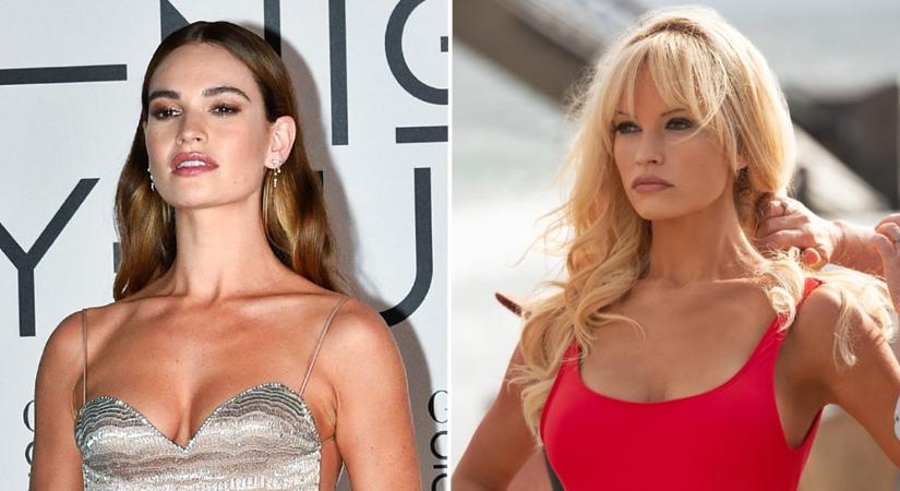 „Úgy éreztem magam, mint egy igazi roncs” – Lily James Pamela Andersonná alakulásáról