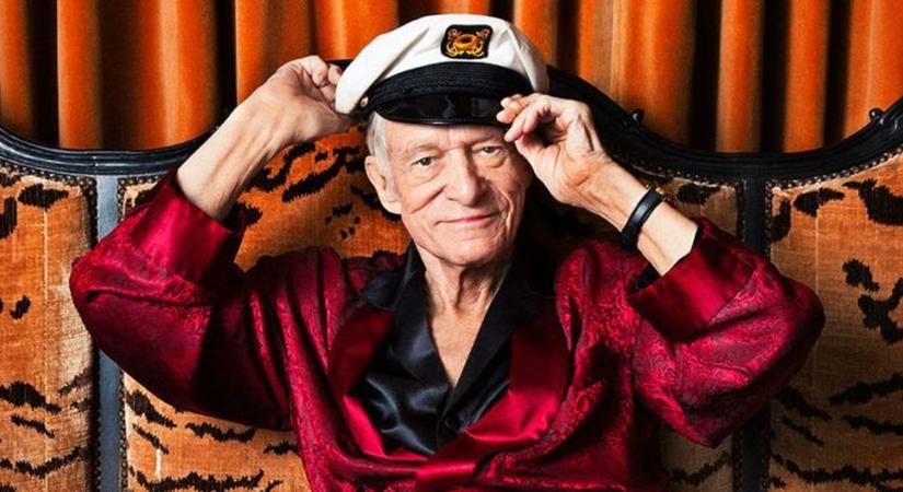 Hugh Hefner fiatalkori fotója – Piszok jóképű volt fiatalon a Playboy atyja