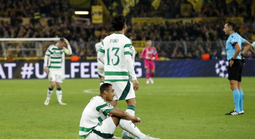 BL: brit mélyponton a Dortmundban nagy zakót kapó Celtic!