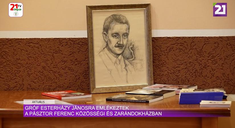 Aktuális(2024.10.02)- Gróf Esterházy Jánosra emlékeztek a Pásztor Ferenc Közösségi és Zarándokházban (videó)