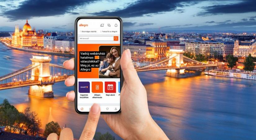 Megérkezett Magyarországra az Allegro, a webáruház