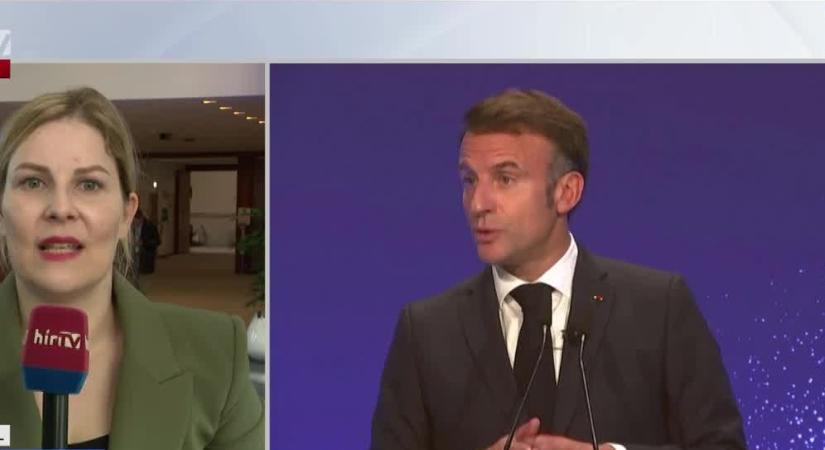 Emmanuel Macron Európa versenyképességének rohamos csökkenésére figyelmeztetett  videó