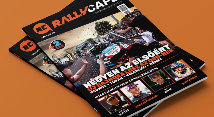 Világsztárokkal érkezik a Rallycafé őszi lapszáma