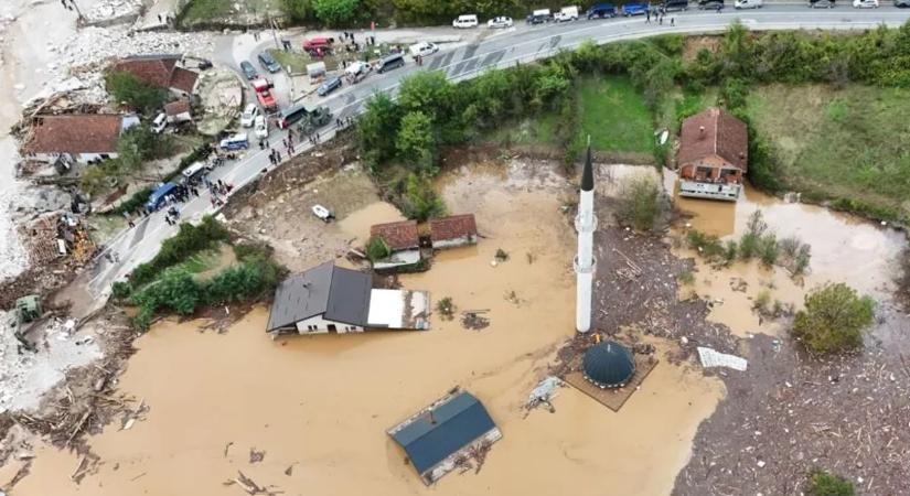 Bosznia-Hercegovinát sem kímélte az árvíz