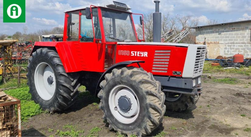 Egy nem fiatal, de még elég izmos STEYR traktor a hét hirdetése