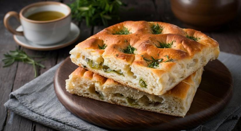 A focaccia a pizza előfutára volt: így készítették