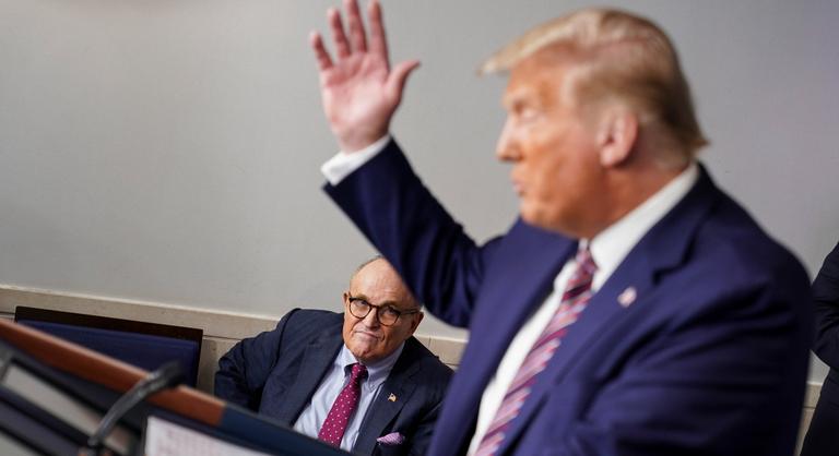 Törés a Giuliani családban: Trump ügyvédjének lánya Harrisre fog szavazni