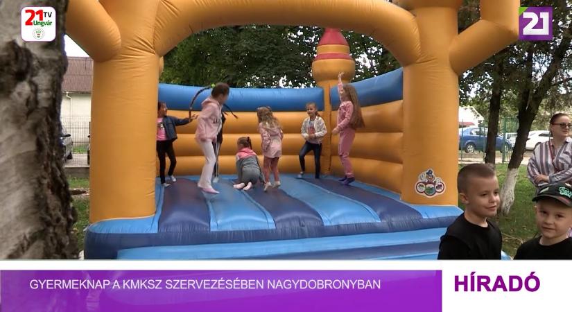 Gyermeknap a KMKSZ szervezésében Nagydobronyban (videó)