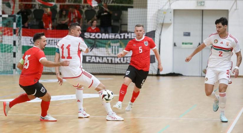 Fotók: Magyarország - Ausztria barátságos futsal mérkőzés