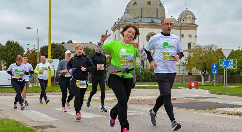 Zöld Futás - Harmadik alkalommal is több százan indultak Győrben - Mutatjuk a dobogósokat