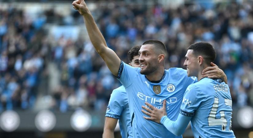 PL: hátrányból fordítva gyűrte le a Manchester City a Fulhamet – videóval