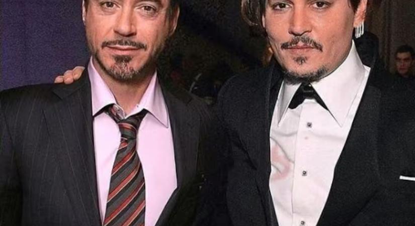 Johnny Depp megnézte Robert Downey Jr.-t a Broadwayen