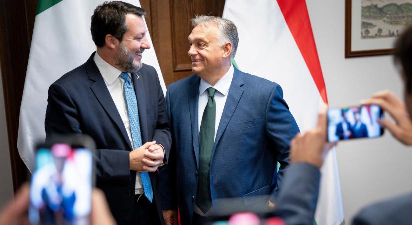 Matteo Salvini köszöni szépen Orbán Viktornak