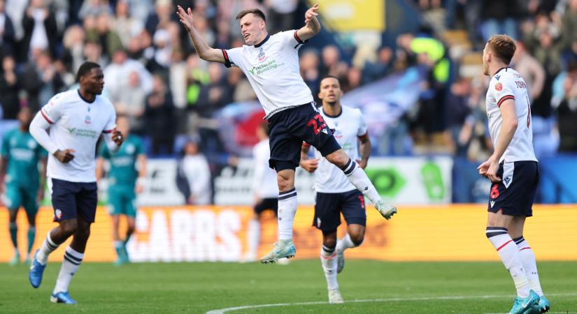 Schön Szabolcs megszerezte első gólját a Bolton Wanderers színeiben! – VIDEÓ