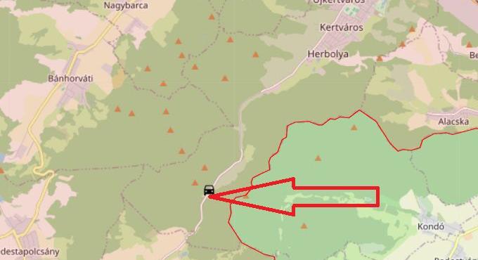 Frontális karambol Kazincbarcika és Tardona között