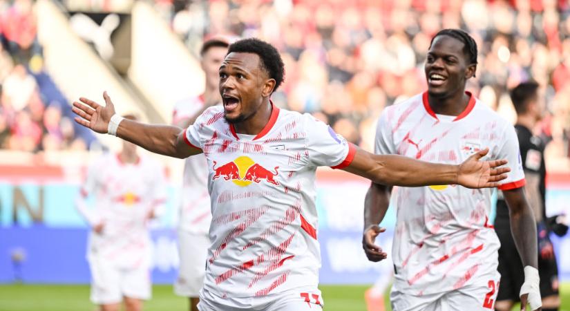 Bundesliga: idegenben tudott nyerni a RB Leipzig és átvette a vezetést a bajnokságban – videóval