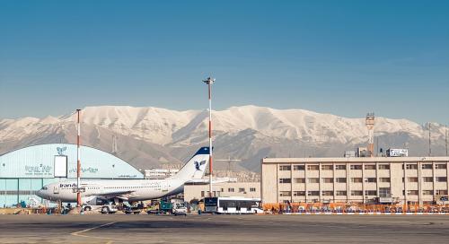 Műveleti korlátozások miatt Irán repülőterein törölték a járatokat