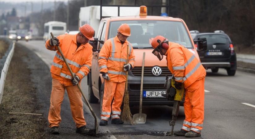 Útfelújítás a 41. számú főúton