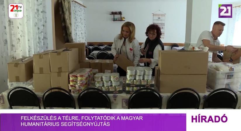 Felkészülés a télre, folytatódik a magyar humanitárius segítségnyújtás (videó)