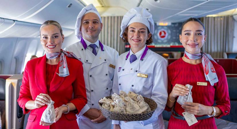 A világ legősibb kenyerét kínálja business class utasainak a Turkish Airlines