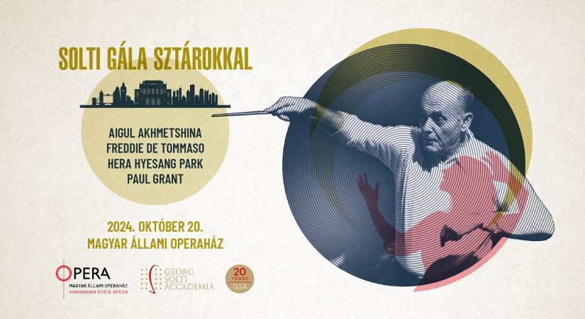 Világsztárokban gazdag gálakoncerttel ünnepli 20 éves fennállását a Georg Solti Akadémia az Operaházban