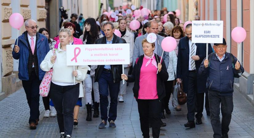 Rózsaszín Október: A szűrések fontosságára hívták fel a figyelmet