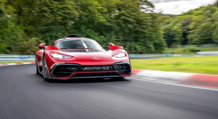 Szédítően gyors a Mercedes-AMG One, újra rekordot döntött a Nürburgringen