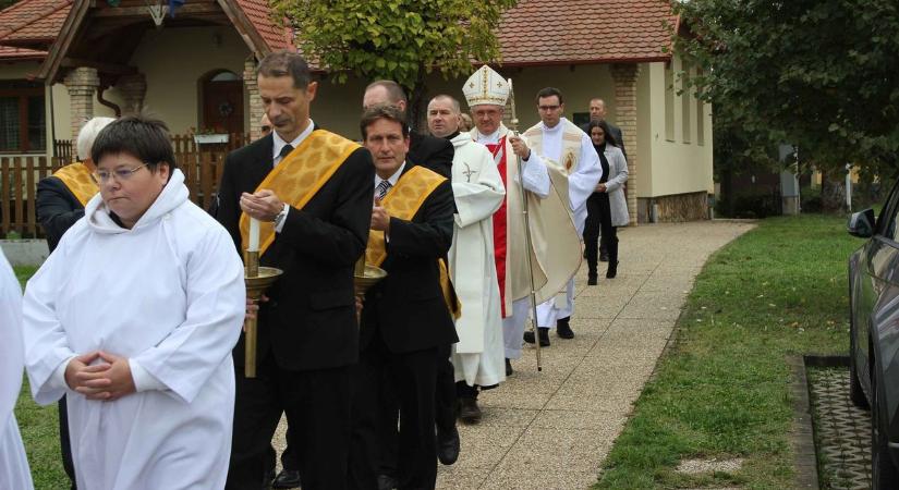 A falu védőszentjét ünnepelték a bajiak