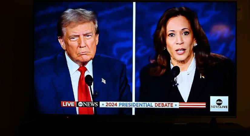 Megjött a friss mérés, Trump újra ott liheg Kamala Harris nyakában