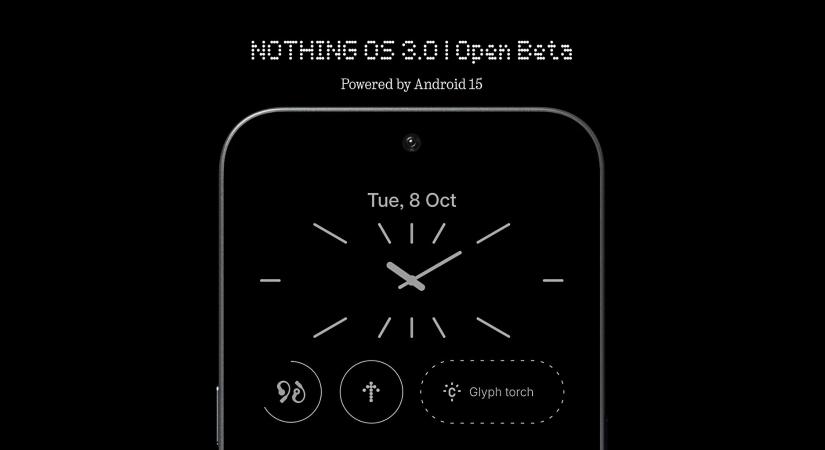 Elindult a Nothing Phone Android 15 béta program