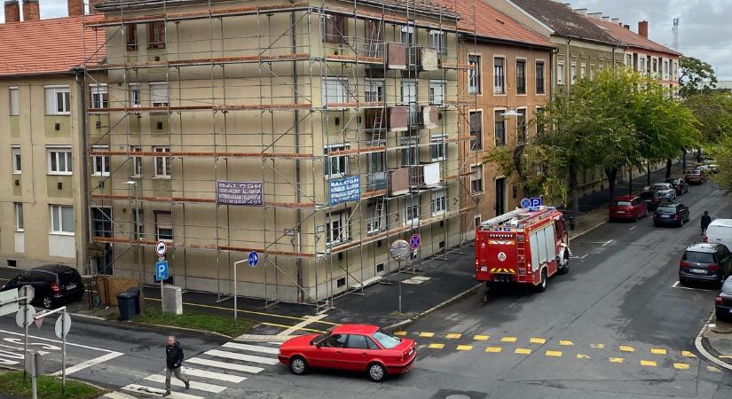 Megrémült lakó hívta a tűzoltókat Szombathelyen