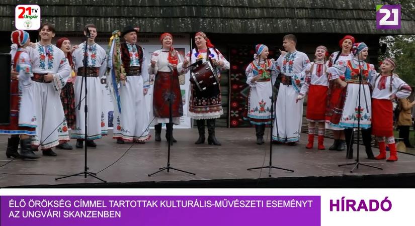 Élő örökség címmel tartottak kulturális-művészeti eseményt az ungvári skanzenben (videó)