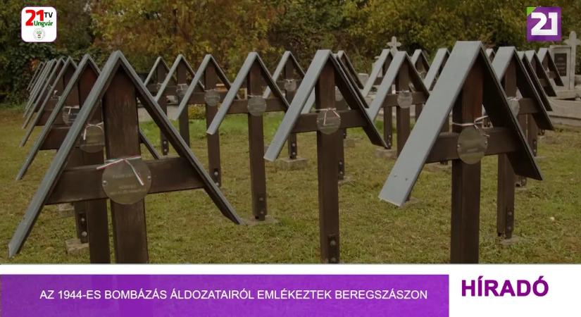 Az 1944-es bombázás áldozatairól emlékeztek Beregszászon (videó)