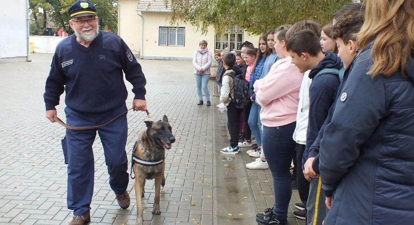 Kutyás bemutatót tartottak Tiszaföldváron