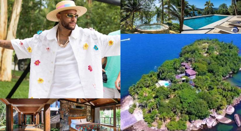 Saját luxus szigetet venne magának Neymar