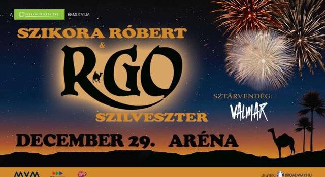 R-Go Szilveszter: fergeteges évzáró koncert Szikora Róberttel! Jegyek itt