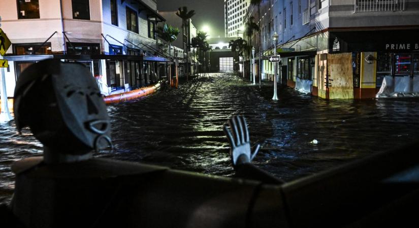 Már a hurrikán érkezése előtt tornádók alakultak ki Floridában, kétmillió ember maradt áram nélkül