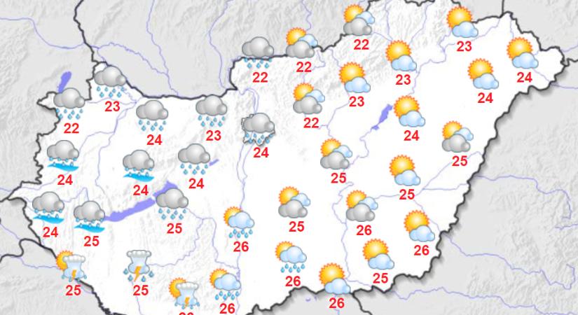 Kellemes őszies időnk lesz a mai