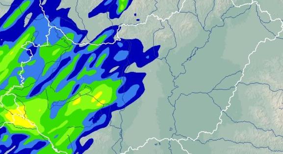 Mutatjuk, mikor érkeznek a hidegfront zivatarai, óráról órára