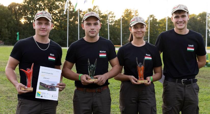 Az európai agrárolimpián remekeltek a letenyeys diákok