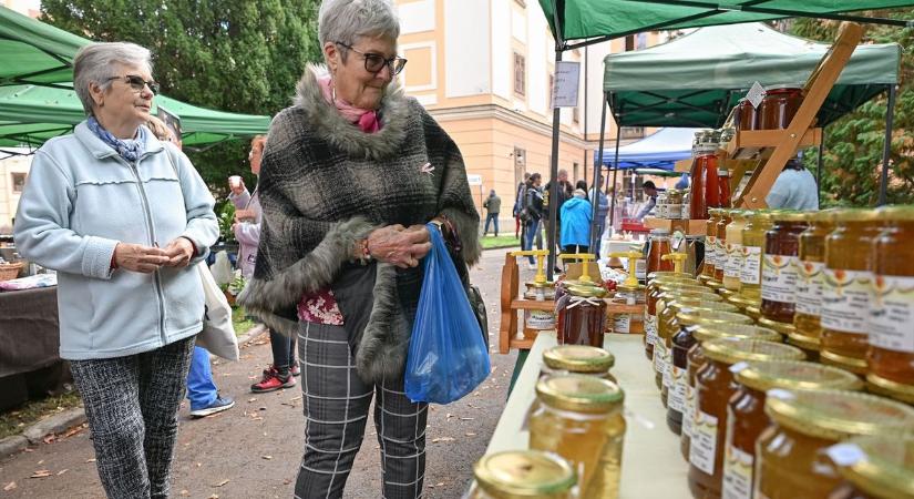 Kistermelők portékájából válogathattunk a vármegyeházán  videó