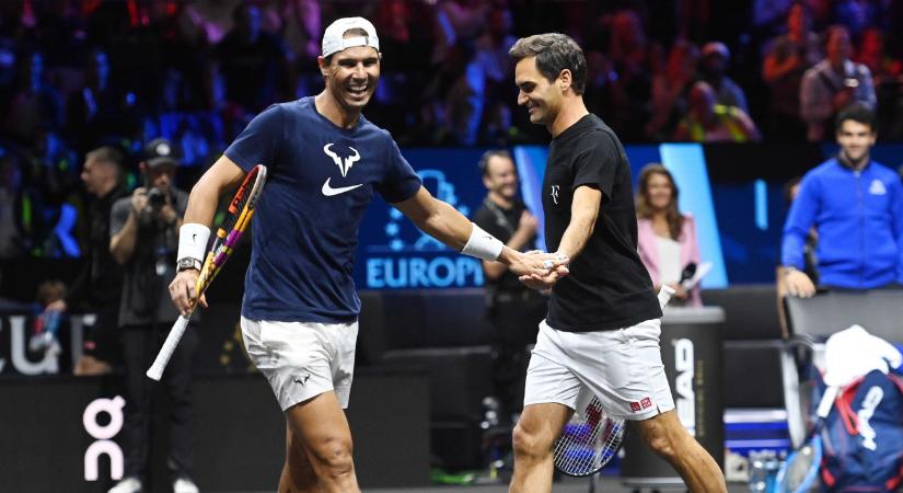 Roger Federer se hagyta szó nélkül Rafael Nadal visszavonulását