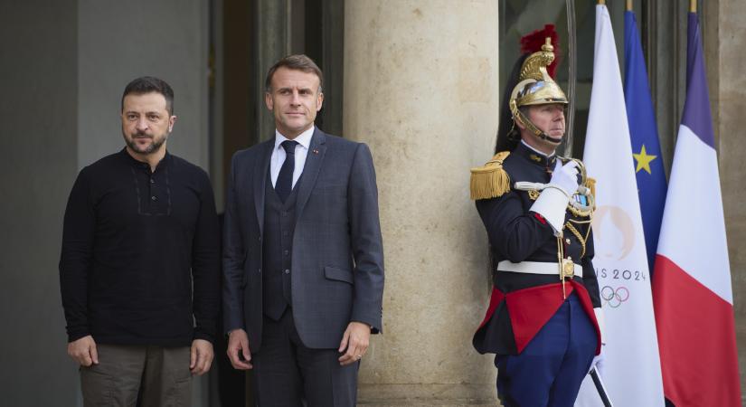 Egy lényeges kérdés nem került szóba Macron és Zelenszkij találkozóján