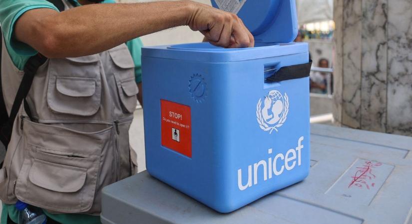 Tűzszünet született Gázában, befejezheti oltási kampányát az UNICEF