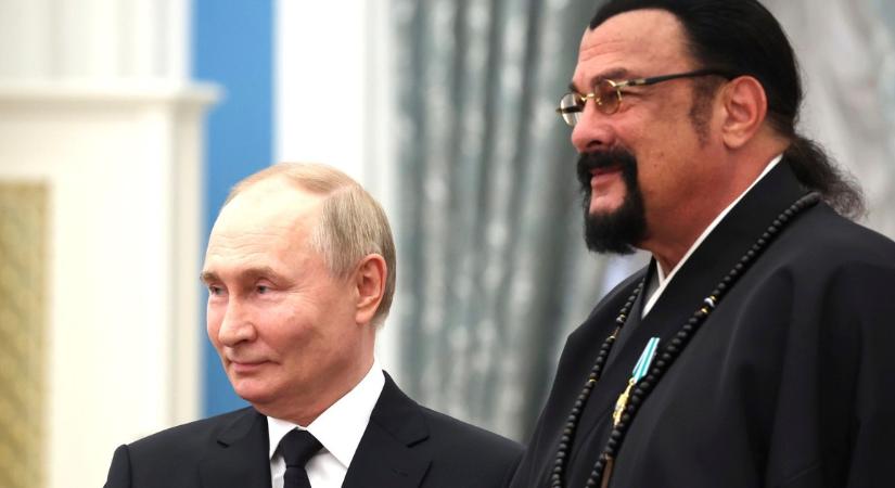 "Az elnököm oldalán fogok harcolni" - Steven Seagal akár meg is halna Putyinért a fronton!