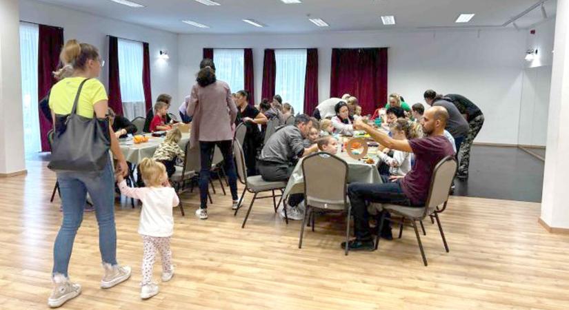 Őszi hangulatot idéznek az elkészült alkotások